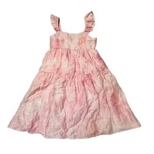 Zara Open Back Tie Dye Dress Size 10